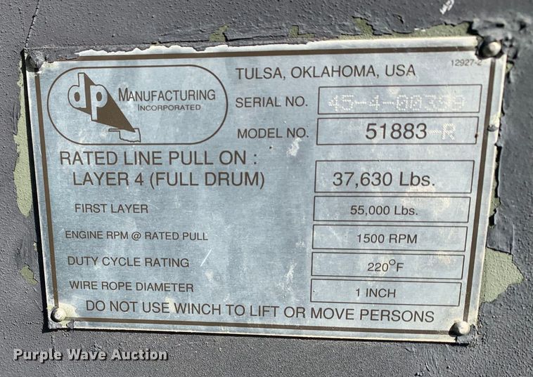 image for item DM1746 2008 Oshkosh M1070 semi truck