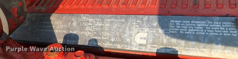 image for item DM1752 2016 Peterbilt  389 semi truck