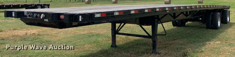 image for item DM1754 2019 Dorsey FB48 flatbed trailer