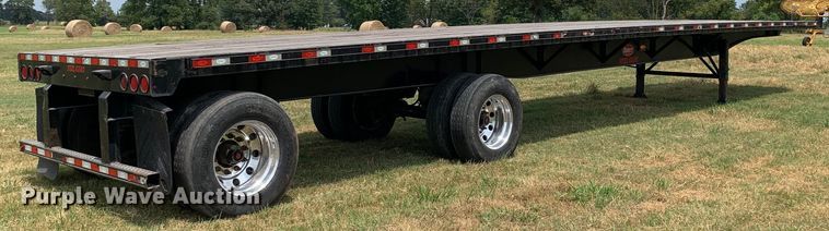 image for item DM1754 2019 Dorsey FB48 flatbed trailer