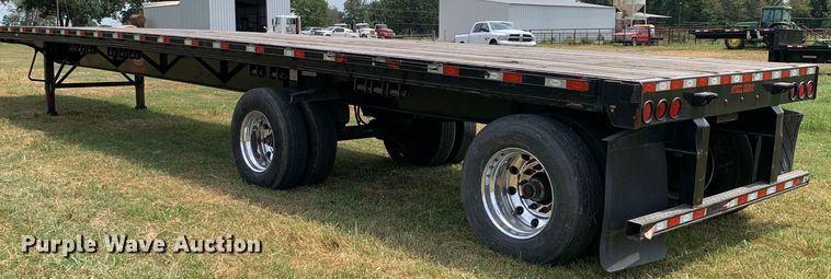 image for item DM1754 2019 Dorsey FB48 flatbed trailer
