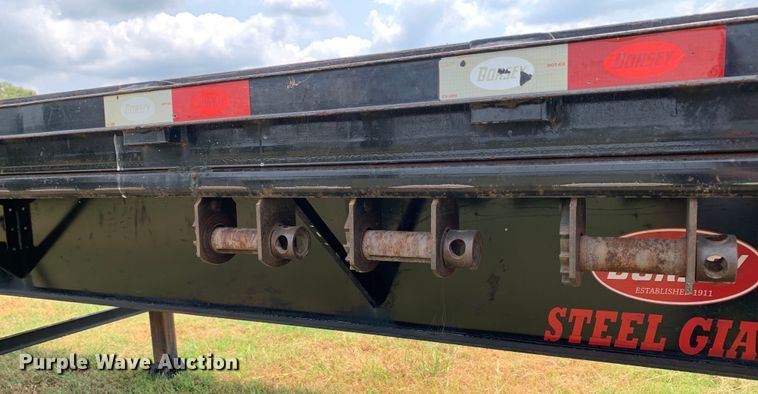 image for item DM1754 2019 Dorsey FB48 flatbed trailer