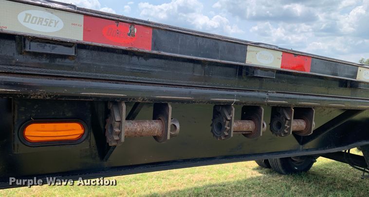 image for item DM1754 2019 Dorsey FB48 flatbed trailer