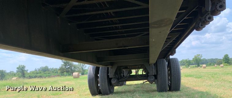 image for item DM1754 2019 Dorsey FB48 flatbed trailer