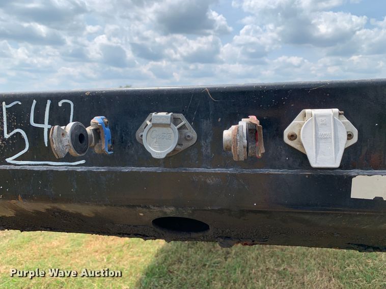 image for item DM1754 2019 Dorsey FB48 flatbed trailer