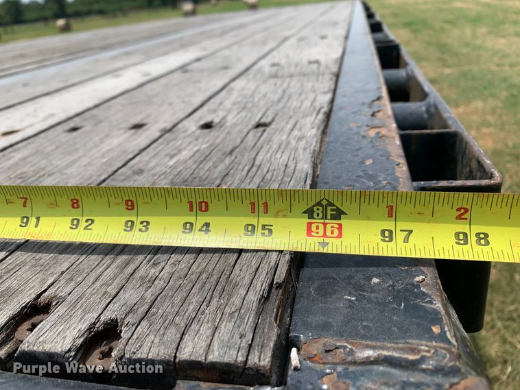 image for item DM1754 2019 Dorsey FB48 flatbed trailer