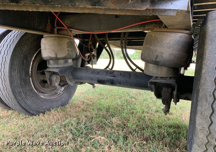 image for item DM1754 2019 Dorsey FB48 flatbed trailer