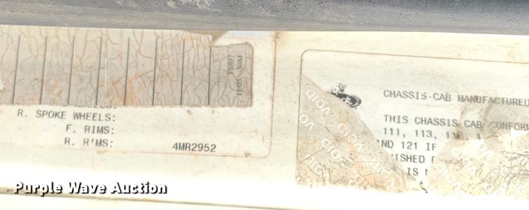 image for item DM7953 2003 Mack CV713 Granite tank truck