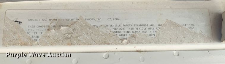 image for item DM7953 2003 Mack CV713 Granite tank truck