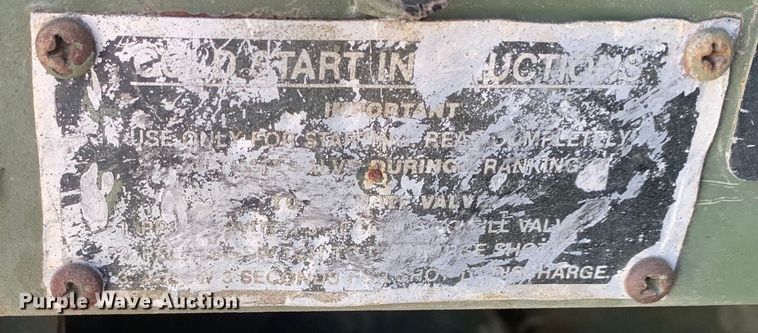 image for item DM7959 1985 AM General M929A1 dump truck