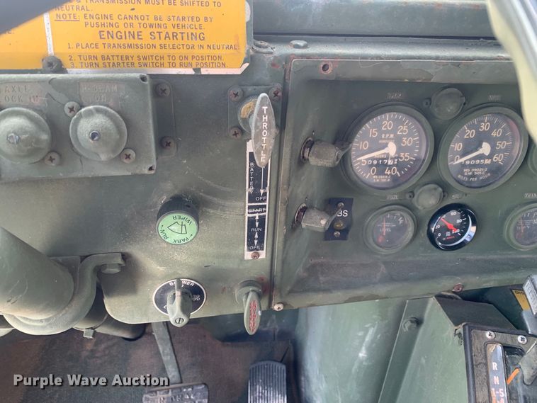 image for item DM7959 1985 AM General M929A1 dump truck