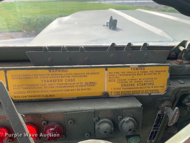 image for item DM7959 1985 AM General M929A1 dump truck