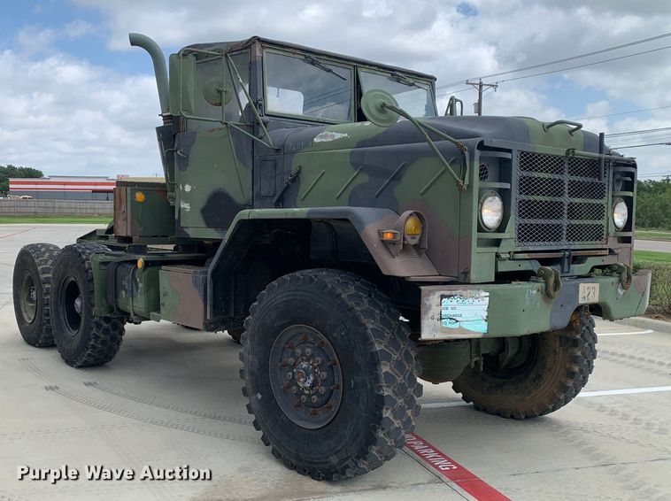 image for item DM7964 1986 AM General M931A1 semi truck