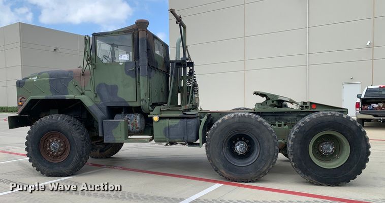 image for item DM7964 1986 AM General M931A1 semi truck