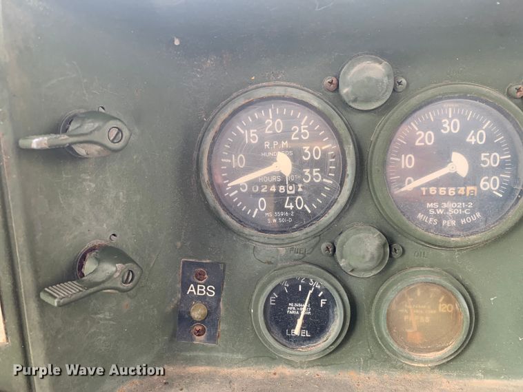 image for item DM7964 1986 AM General M931A1 semi truck