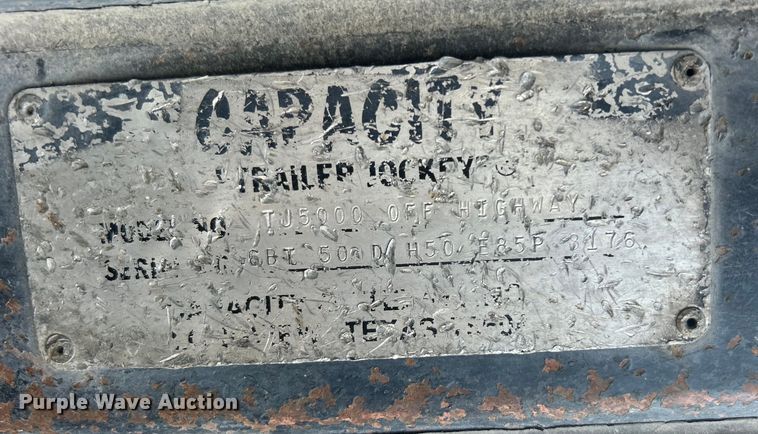 image for item DO6650 Capacity TJ5000 yard truck