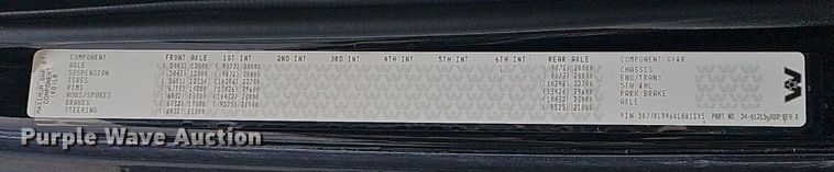 image for item DP6598 2016 Western Star 5700XE semi truck