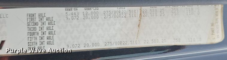 image for item DP6598 2016 Western Star 5700XE semi truck