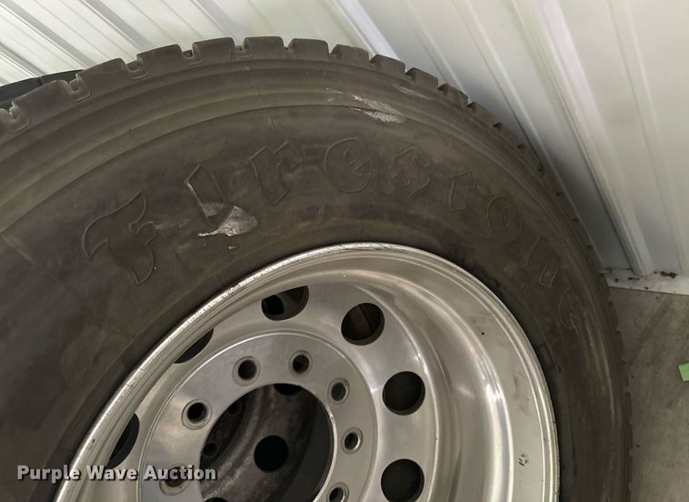 image for item EH4427 (16) 11R24.5 tires and wheels