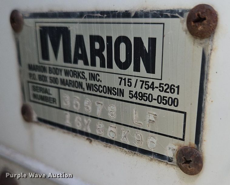 image for item EI8234 2015 Freightliner  M2 106 box truck