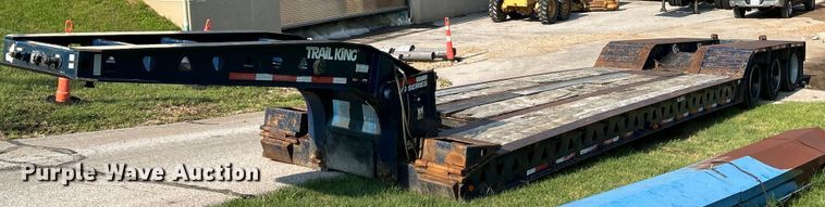image for item EK3017 1998 Trail King HG Series lowboy equipment trailer