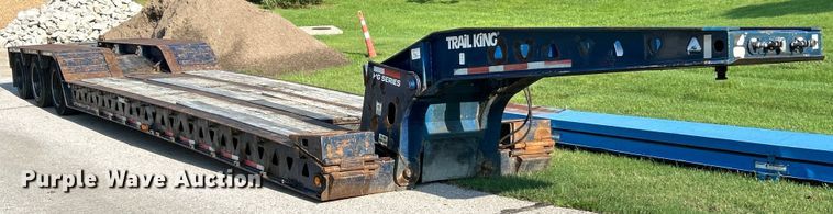 image for item EK3017 1998 Trail King HG Series lowboy equipment trailer
