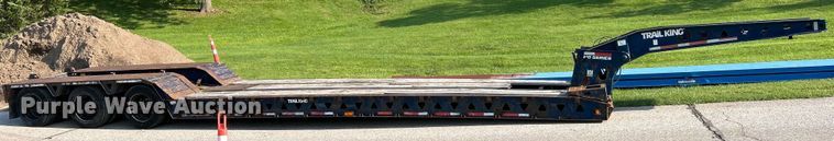 image for item EK3017 1998 Trail King HG Series lowboy equipment trailer