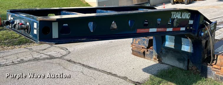 image for item EK3017 1998 Trail King HG Series lowboy equipment trailer