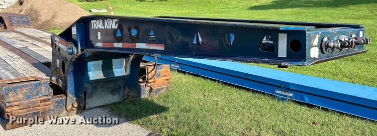 image for item EK3017 1998 Trail King HG Series lowboy equipment trailer