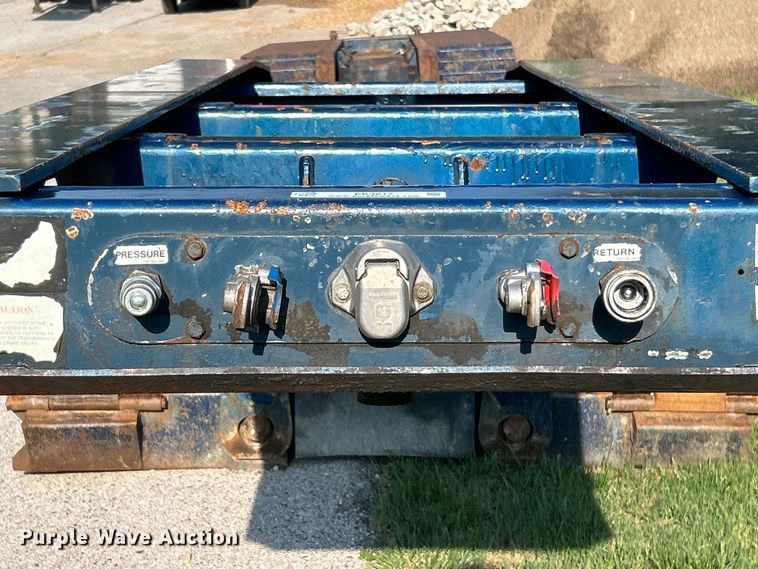 image for item EK3017 1998 Trail King HG Series lowboy equipment trailer