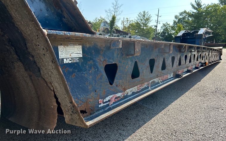 image for item EK3017 1998 Trail King HG Series lowboy equipment trailer