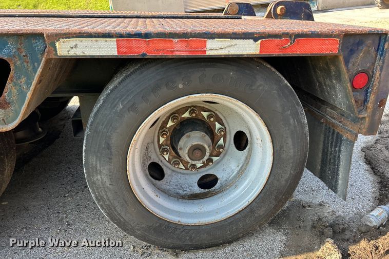 image for item EK3017 1998 Trail King HG Series lowboy equipment trailer