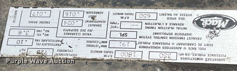 image for item EK8927 2003 Mack RD688SX roll-off container truck