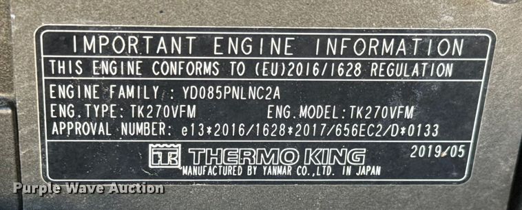 image for item MV9060 2020 Freightliner Cascadia PT126SLP semi truck