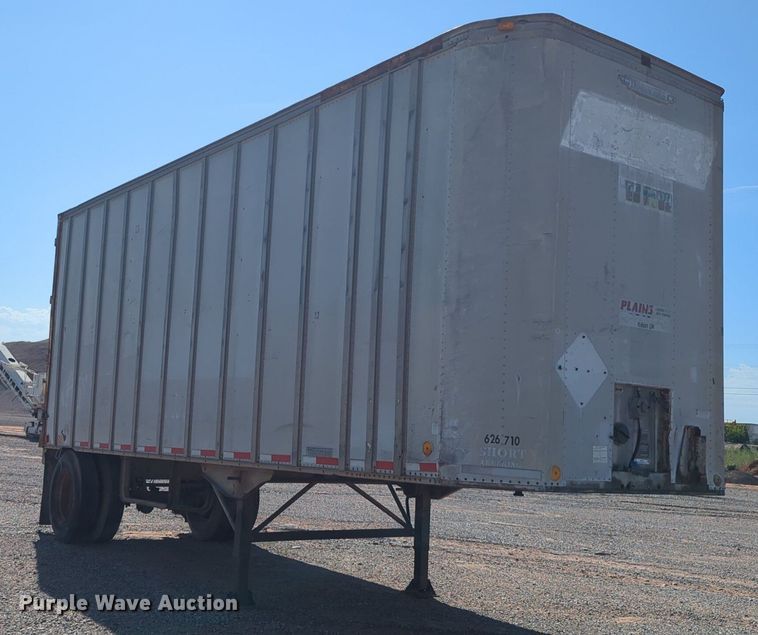 image for item NW9741 1972 Trail mobile dry van trailer