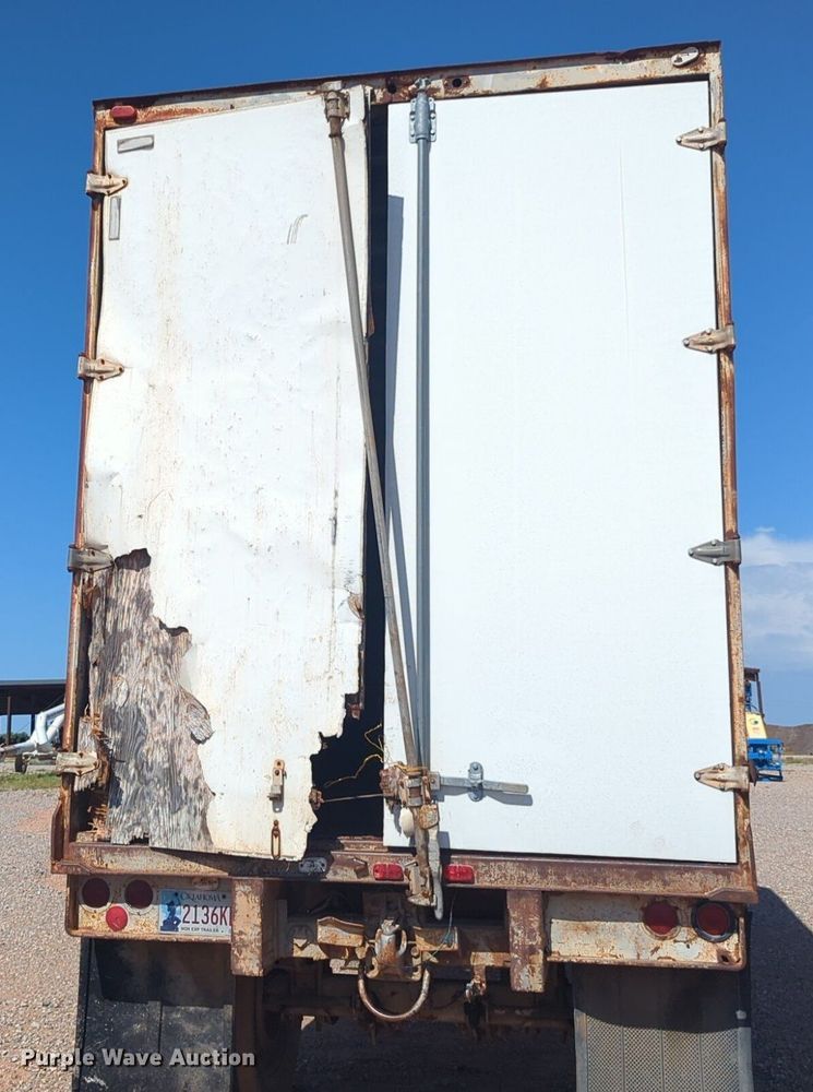 image for item NW9741 1972 Trail mobile dry van trailer