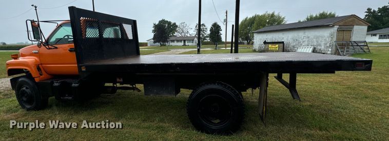 image for item OF9955 1993 Chevrolet  Kodiak C5500 dump flatbed truck