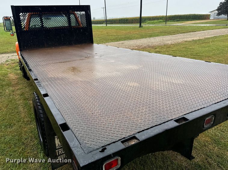 image for item OF9955 1993 Chevrolet  Kodiak C5500 dump flatbed truck