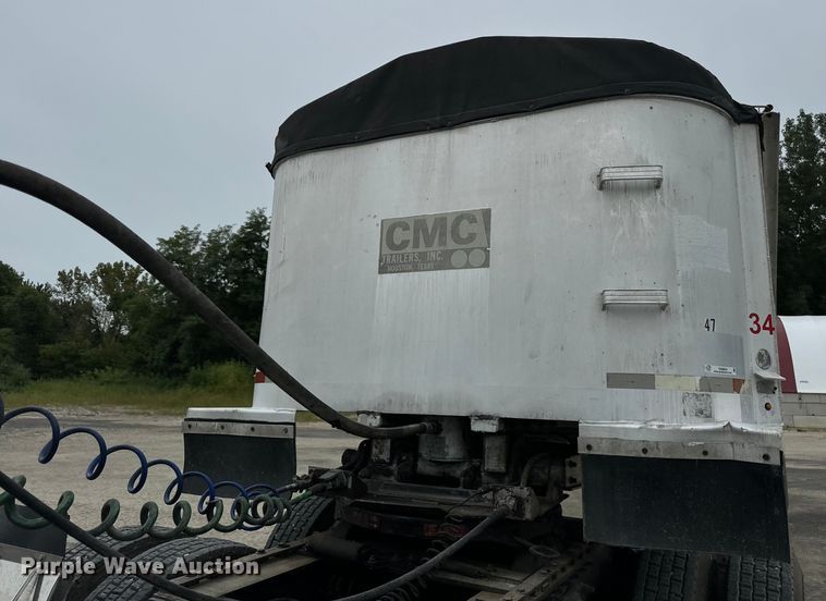 image for item OG9624 1986 CMC end dump trailer