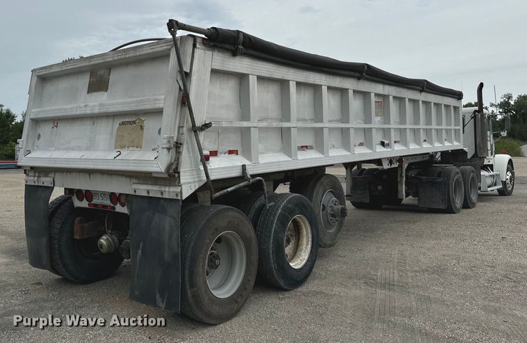 image for item OG9624 1986 CMC end dump trailer