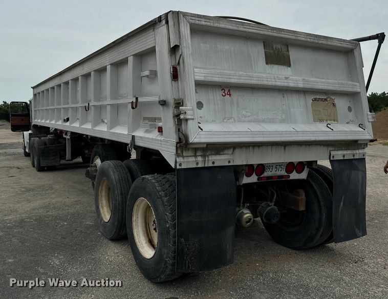 image for item OG9624 1986 CMC end dump trailer