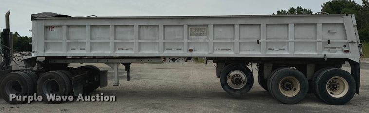 image for item OG9624 1986 CMC end dump trailer