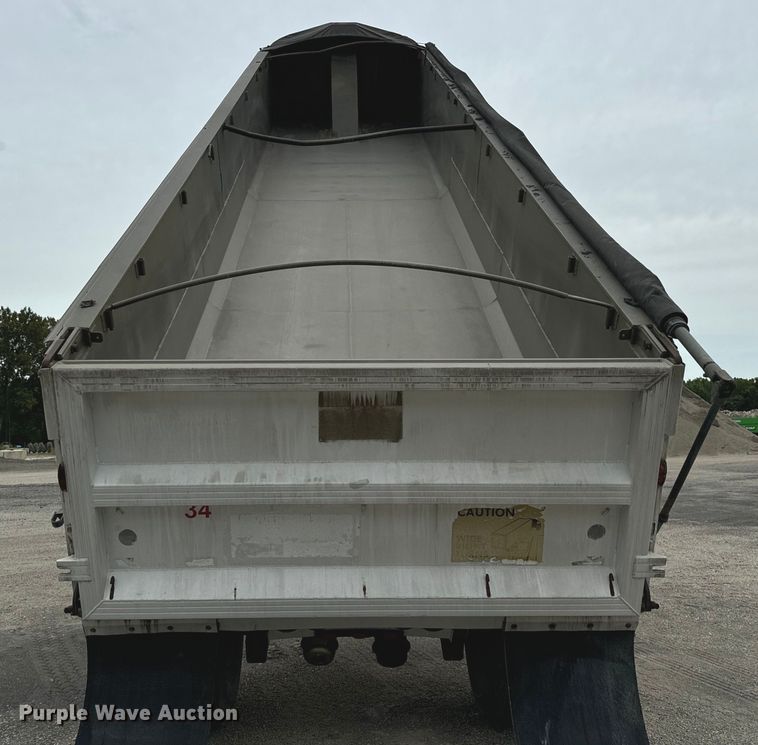 image for item OG9624 1986 CMC end dump trailer