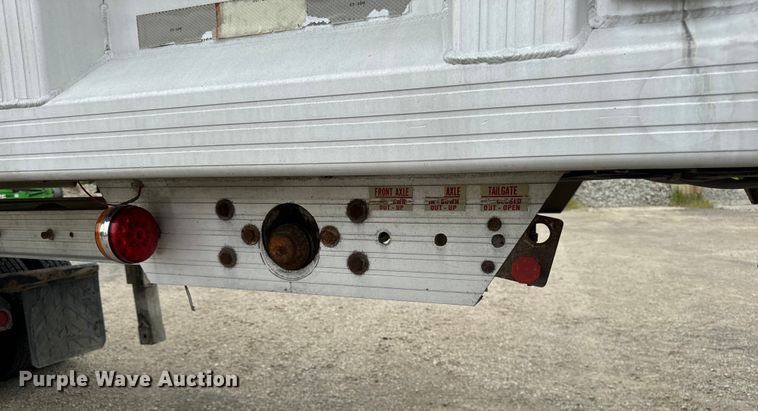 image for item OG9624 1986 CMC end dump trailer