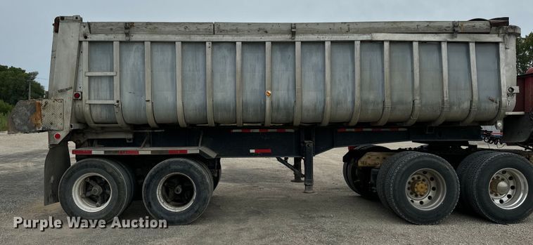 image for item OG9625 1974 Fruehauf ND DA5 24 end dump trailer
