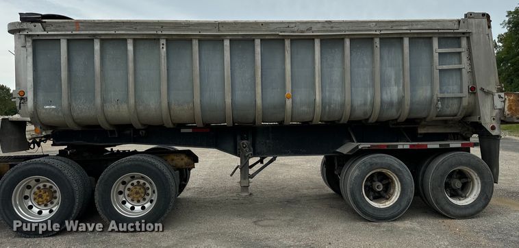 image for item OG9625 1974 Fruehauf ND DA5 24 end dump trailer