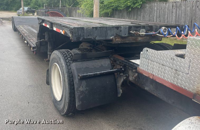 image for item OG9637 1977 Transcraft DBDTX-44 double drop deck trailer