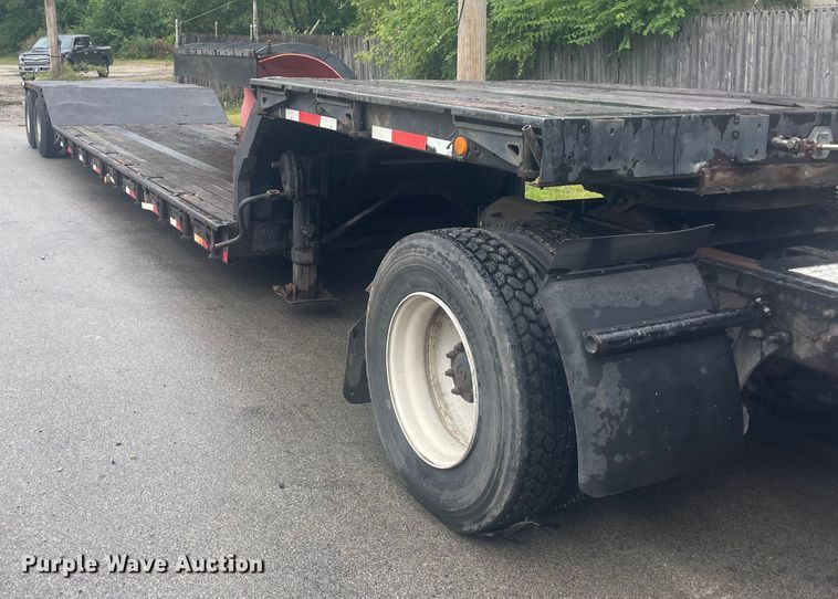 image for item OG9637 1977 Transcraft DBDTX-44 double drop deck trailer