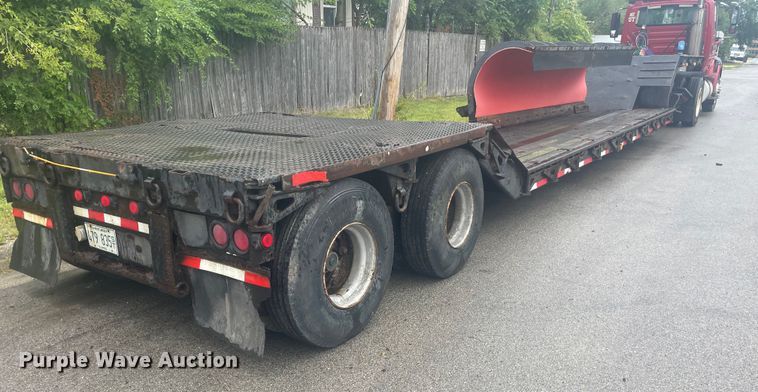 image for item OG9637 1977 Transcraft DBDTX-44 double drop deck trailer