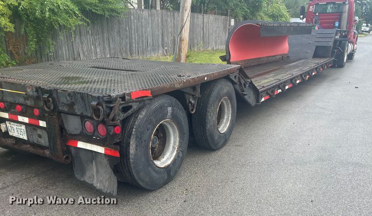 image for item OG9637 1977 Transcraft DBDTX-44 double drop deck trailer